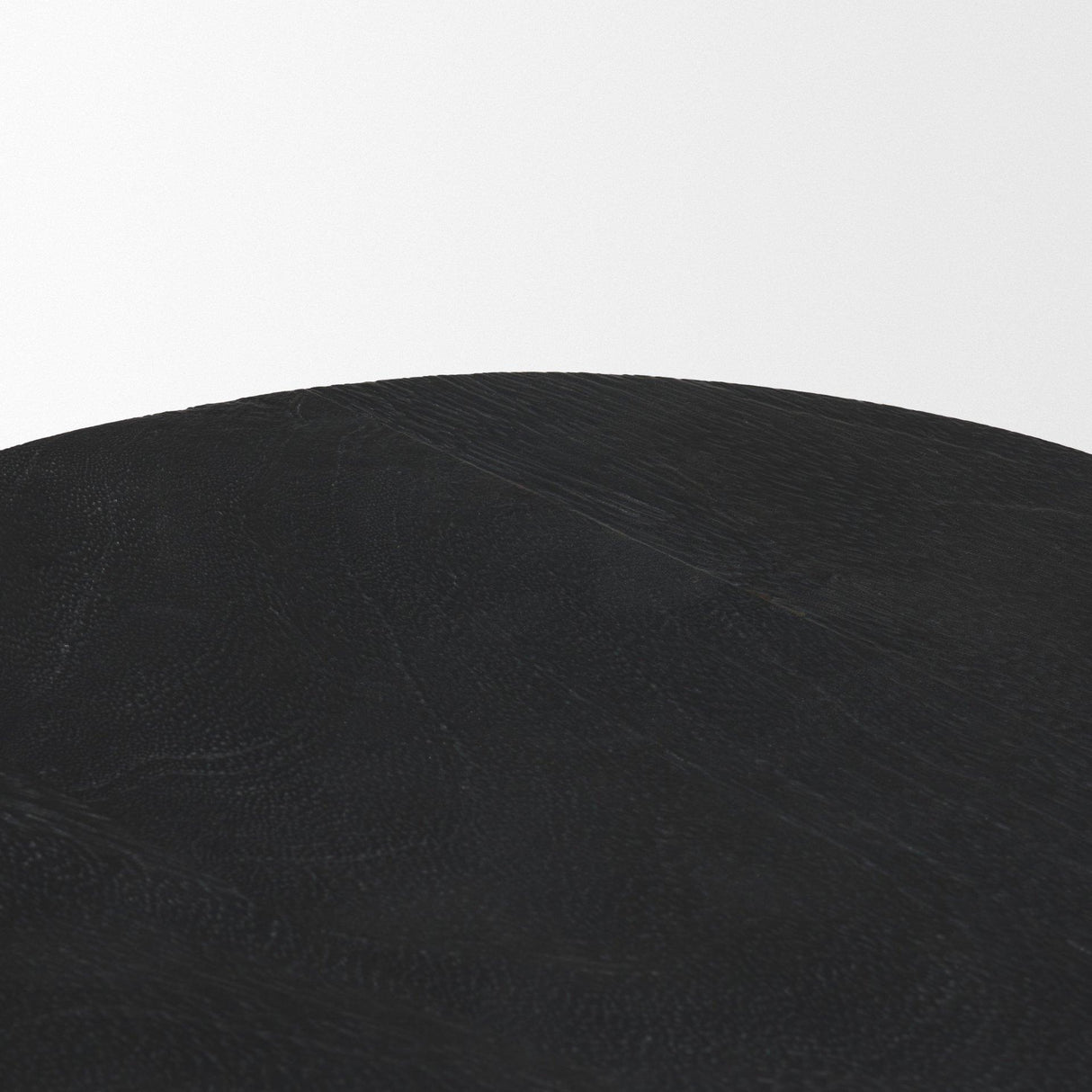 Mercana Cove Dark Brown Sculptural Open Side Table