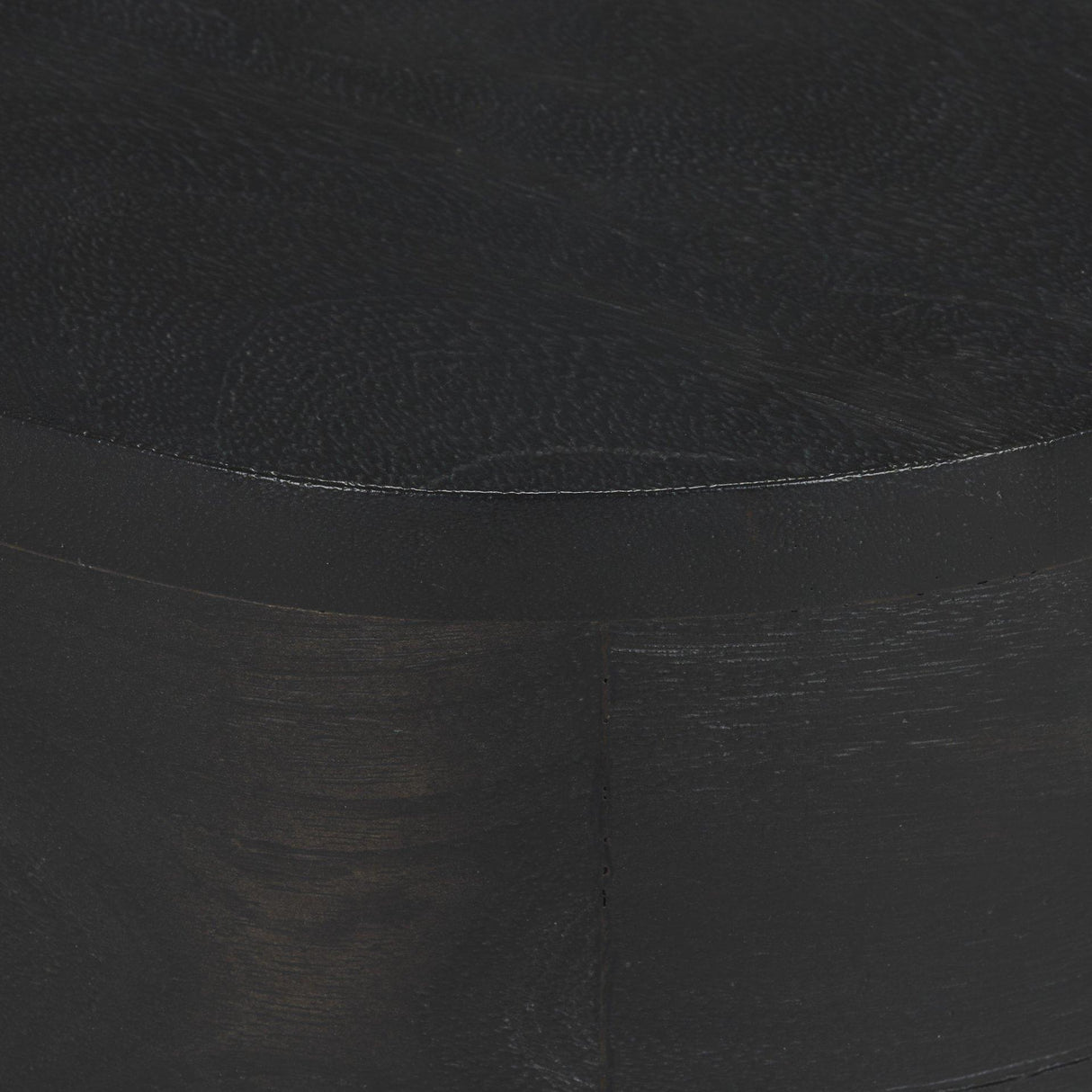 Mercana Cove Dark Brown Sculptural Open Side Table