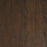Mercana Belford 2-Door Open Dark Brown Oak Wood Shelving Unit
