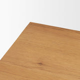 Mercana Belford 6-Drawer Light Brown Oak Wood Dresser