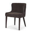 Mercana Nolan Slope Charcoal Chenille Dining Chair