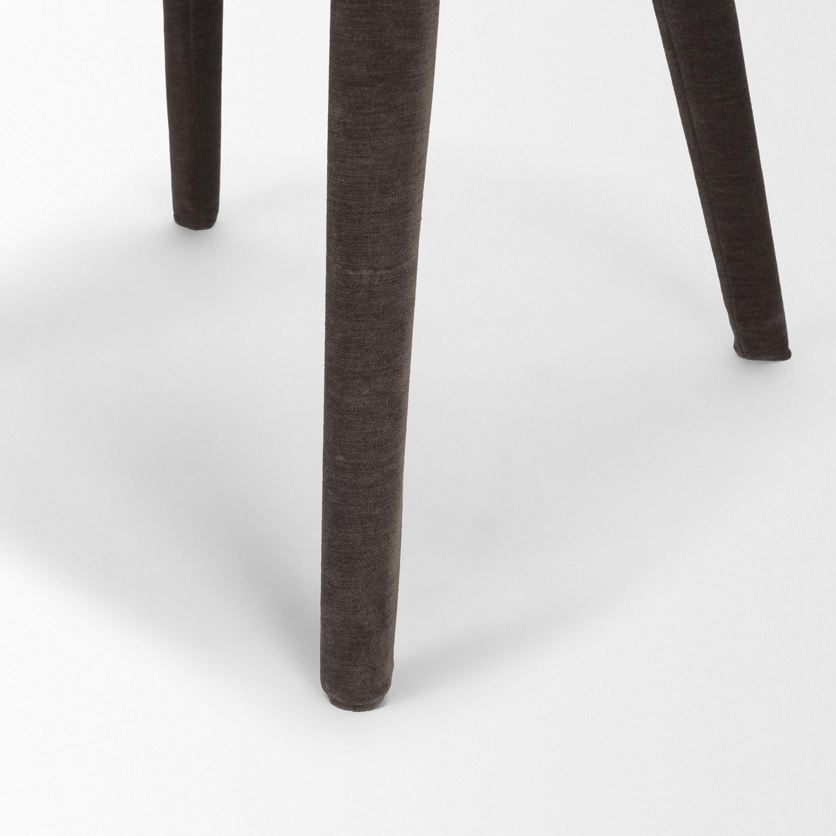 Mercana Nolan Slope Charcoal Chenille Dining Chair