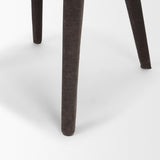 Mercana Nolan Slope Charcoal Chenille Dining Chair