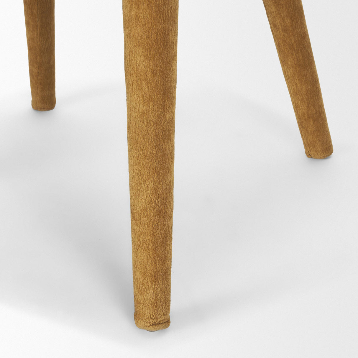 Mercana Nolan Slope Rust Chenille Dining Chair