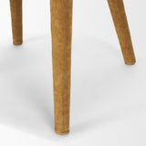 Mercana Nolan Slope Rust Chenille Dining Chair
