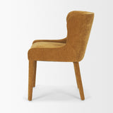 Mercana Nolan Slope Rust Chenille Dining Chair