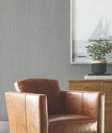 Ronald Redding Designs Atticus Navy String Wallpaper