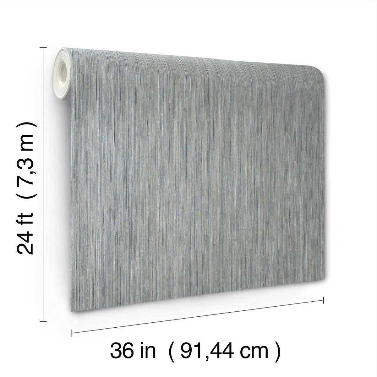 Ronald Redding Designs Atticus Navy String Wallpaper