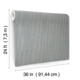 Ronald Redding Designs Atticus Navy String Wallpaper
