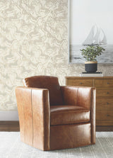 Ronald Redding Designs Dressage Beige Stallions Wallpaper