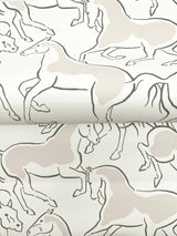 Ronald Redding Designs Dressage White Stallions Wallpaper