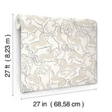 Ronald Redding Designs Dressage White Stallions Wallpaper