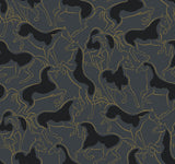 Ronald Redding Designs Dressage Gold Stallions Wallpaper
