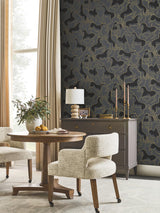 Ronald Redding Designs Dressage Gold Stallions Wallpaper