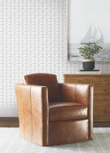 Ronald Redding Designs Polo White Horse Bits Wallpaper