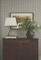 Ronald Redding Designs Polo Taupe Horse Bits Wallpaper