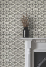 Ronald Redding Designs Polo Taupe Horse Bits Wallpaper