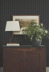 Ronald Redding Designs Polo Black Horse Bits Wallpaper