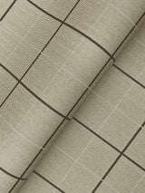 Ronald Redding Designs Tattersall Brown Plaid Wallpaper