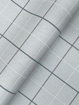 Ronald Redding Designs Tattersall Blue Plaid Wallpaper