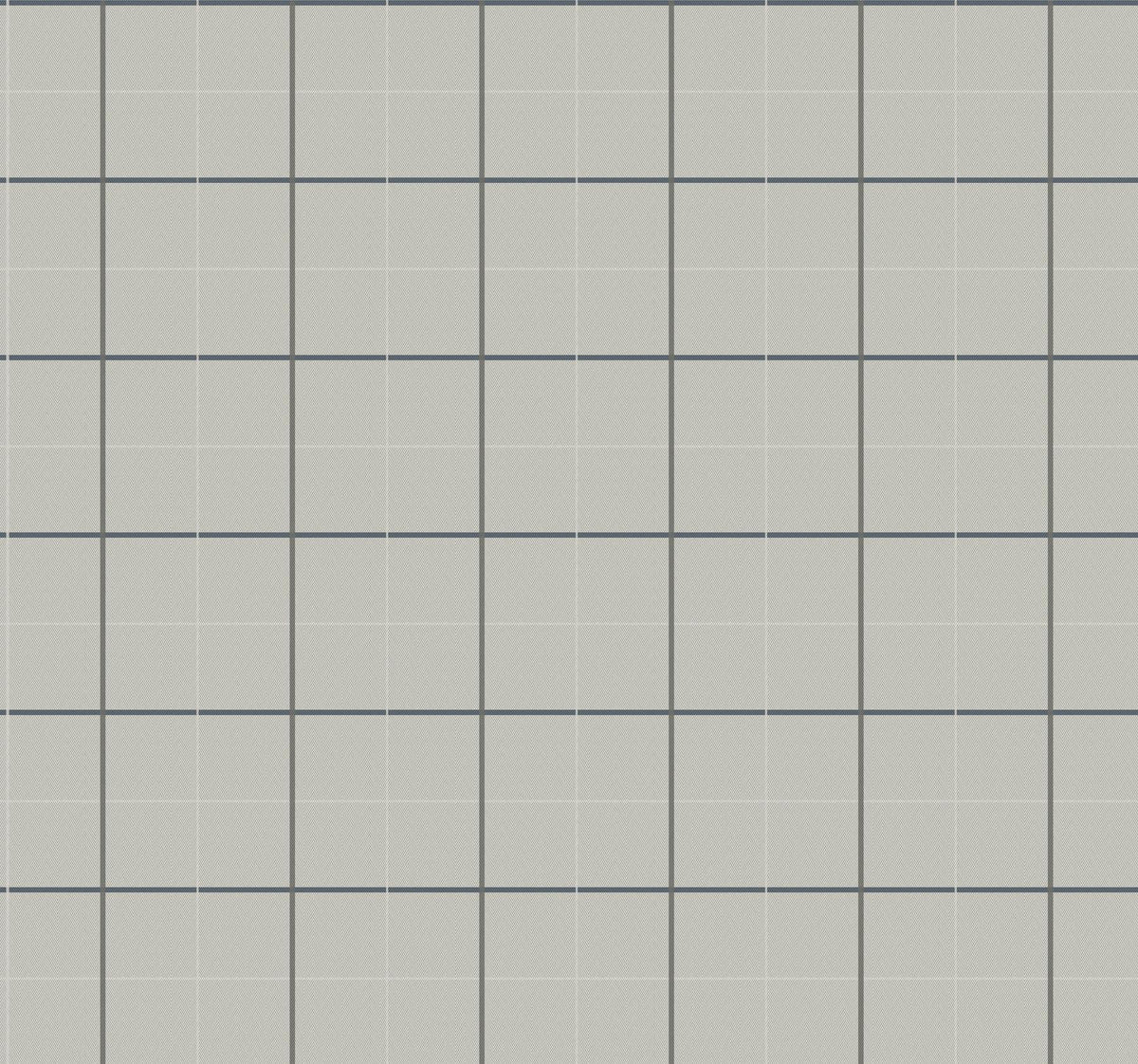 Ronald Redding Designs Tattersall Grey Plaid Wallpaper