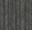Ronald Redding Designs Winthrop Slate Geometric Wallpaper