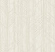 Ronald Redding Designs Winthrop Beige Geometric Wallpaper