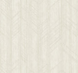 Ronald Redding Designs Winthrop Beige Geometric Wallpaper