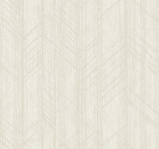Ronald Redding Designs Winthrop Beige Geometric Wallpaper