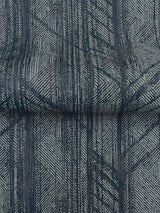 Ronald Redding Designs Winthrop Navy Geometric Wallpaper