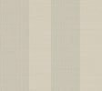 Ronald Redding Designs Archer Stripe Taupe Faux Linen Wallpaper