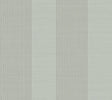 Ronald Redding Designs Archer Stripe Sage Faux Linen Wallpaper