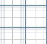Ronald Redding Designs Lakeside Plaid Blue Tailored Wallpaper