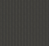 Ronald Redding Designs Elkan Stripe Black Herringbone Wallpaper