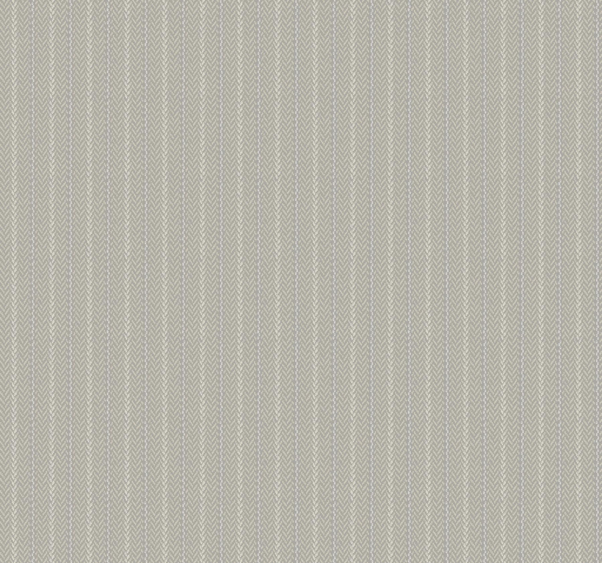 Ronald Redding Designs Elkan Stripe Grey Herringbone Wallpaper
