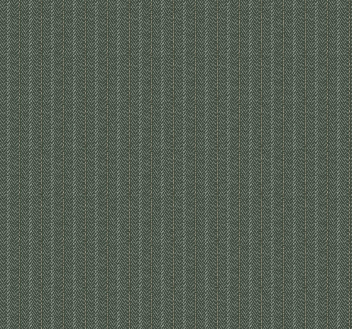 Ronald Redding Designs Elkan Stripe Green Herringbone Wallpaper