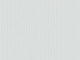 Ronald Redding Designs Ticking Stripe Blue Faux Linen Wallpaper