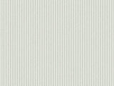 Ronald Redding Designs Ticking Stripe Sage Faux Linen Wallpaper