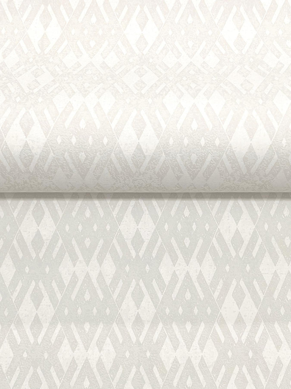 Ronald Redding Designs Radcliffe Beige Diamond Motif Wallpaper