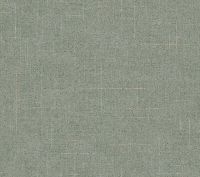 Ronald Redding Designs Saratoga Jade Faux Linen Wallpaper