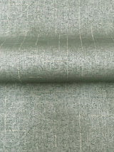 Ronald Redding Designs Saratoga Jade Faux Linen Wallpaper