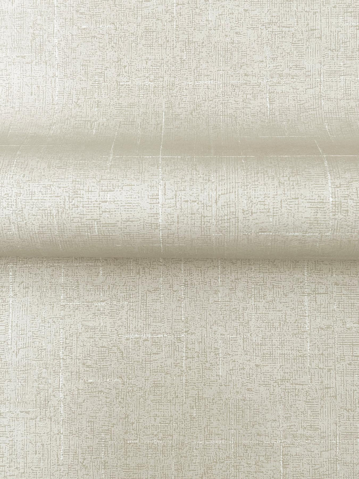 Ronald Redding Designs Saratoga Beige Faux Linen Wallpaper