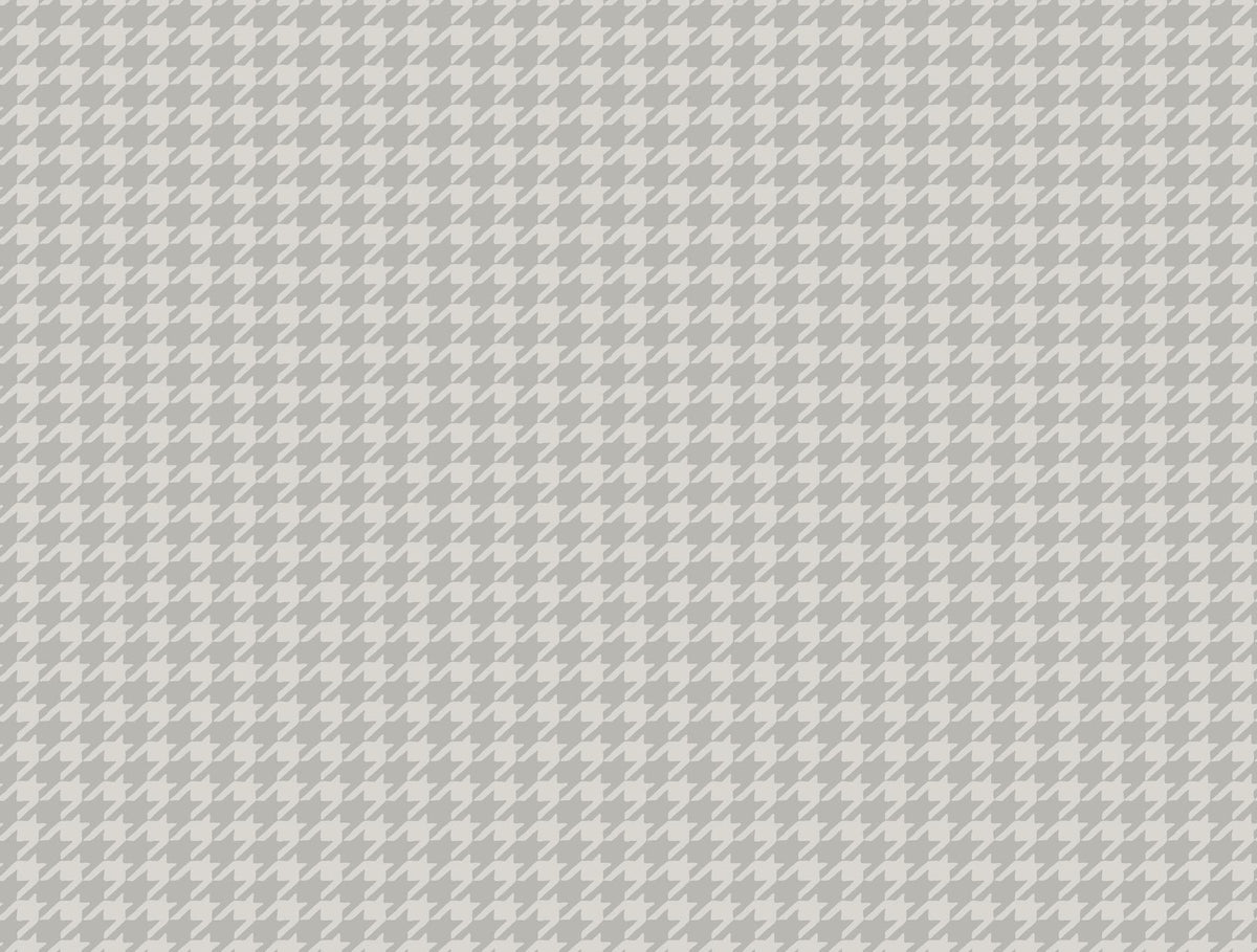 Ronald Redding Designs Watson Dark Grey Houndstooth Wallpaper