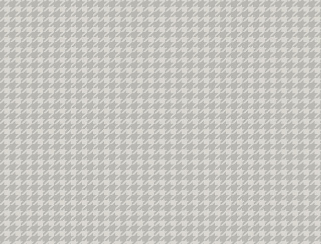 Ronald Redding Designs Watson Dark Grey Houndstooth Wallpaper