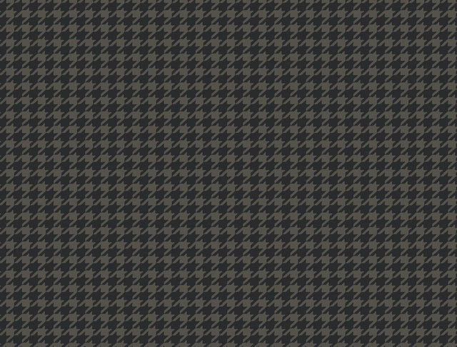 Ronald Redding Designs Watson Black Houndstooth Wallpaper