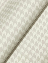 Ronald Redding Designs Watson Light Grey Houndstooth Wallpaper