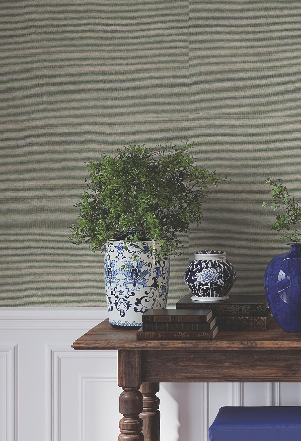 Ronald Redding Designs Warwick Moss Loomed Wallpaper