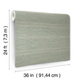 Ronald Redding Designs Warwick Moss Loomed Wallpaper