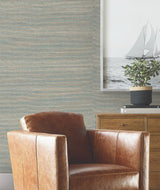 Ronald Redding Designs Warwick Navy Loomed Wallpaper