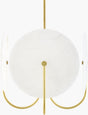 Surya Bellaria BLLR-001 18"L x 18"W x 32"H Ceiling Lighting